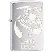 Resim Zippo 200 Pf18 Skull Game Over Design Çakmak - 29696-064989 