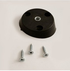 Resim Altinkayaticaret 4 Adet Siyah Plastik Zigon Ve Orta Sehpa Ayak Bağlantı Aparatı 