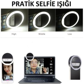 Resim Magic Selfie Özçekim Işığı Led Işıklı Flash Aparatı 