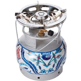 Resim Aygaz Lüks Kamp Ocak - Dar Çember Çok Renkli 