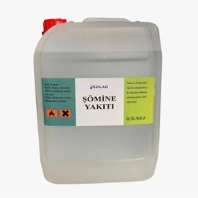 Resim Edlab 20 Litre Bioethanol Şömine Yakıtı 1. Kalite Kokusuz 