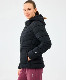 Resim Skechers Fitted Hoodie Puffer Kadın Mont 