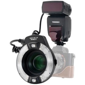 Resim Yongnuo YN14-EX II Sony Uyumlu Makro Ring Flaş 