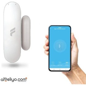 Resim Fonri Akıllı Kablosuz Kapı Pencere Sensörü, Wifi, Mobil Bildirim, Uzaktan Takip, 2 Yıl Garantili, Google Asistan Ve Tuya Destekli 