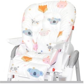 Resim Holmer Organik Mama Sandalyesi Minderi & Kılıfı Kemer Deliksiz 