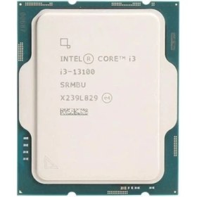 Resim Intel Raptor Lake I3-13100 3.40GHZ 12MB 1700P Tray Işlemci 