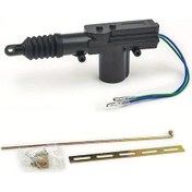 Resim Xuweiwei Black 12v 2 Kablolu Evrensel Araç Kapı Güç Merkez Kilit Motor Kit 2 Kablolu Aktüatör 