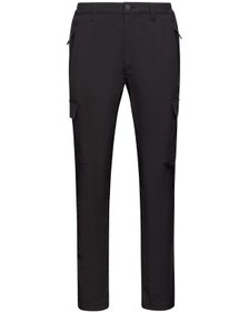 Resim 2as Barunas Erkek İnce Softshell Kargo Pantolon Siyah 