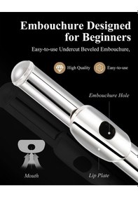 Resim Eastar Efl-1 Yan Flüt Nikel 