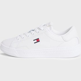 Resim Tommy Jeans Bayan Ayakkabı En0en02960 Ybl Beyaz 