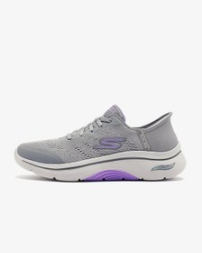 Resim Skechers Slip-ins Go Walk Arch Fit 2.0 Kadın Günlük 125319-gy Gri 