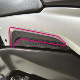 Resim Bajaj Dominar Orta Plastik Karbon Kaplama Sticker Etiket Modeli 