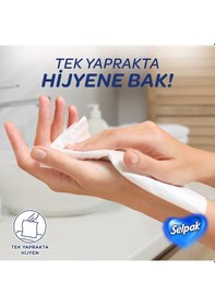 Resim Selpak El ve Yüz Havlusu Kutulu 4 x 80'li 