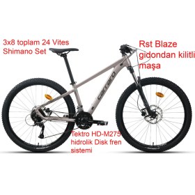 Resim Carraro Crx 924 29 Jant 44 Kadro 24 Vites Dağ Bisikleti (168/178 cm Arası Boy) 