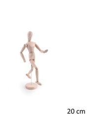 Resim Conda Ahşap Model Mankeni İnsan Figürü 20 cm. 