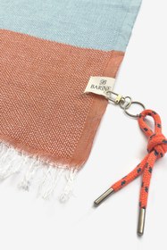 Resim Route Blok Çizgili Peştemal Turuncu - Turuncu / 90x160 