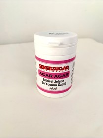Resim ŞEKER & SUGAR Agar agar bitkisel 