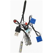 Resim Moveevo Led Işıklı Inşa Seti, Lego Bloklarıyla Uyumlu, Konstruksiyon Oyuncak, Plasti K Malzeme, En-71 Sertifikalı 