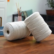 Resim 300m/328yd Renkli Örgülü Halat, 3mm Kalınlık (0.118in) - DIY El Sanatları, Doğum Günü Parti Süsleri, Düğün Dekoru, Vazo Düzenlemeleri, Noel Hediye Paketleme, ve El Yapımı Projeler için İdeal, El Sanatları için Halat, En İyi Noel için Halat, Halat, Tekne Halatı 