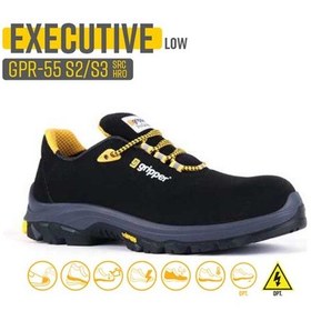 Resim Gripper İş Ayakkabısı - Executıve Low Gpr-55 S2 Hro - 44 Siyah 