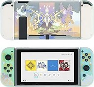 Resim YOCORE Cute Anime Protective Case Compatible with Switch, Soft TPU DIY Replacement Shell with Shock-Absorption and Anti-Scratch 