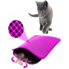 Resim Tineke Elekli Kedi Tuvaleti Önü Paspası 60 x 45 CM 