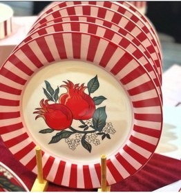 Resim Acar Nuances Collection 27 Cm Servis Tabağı Kırmızı 