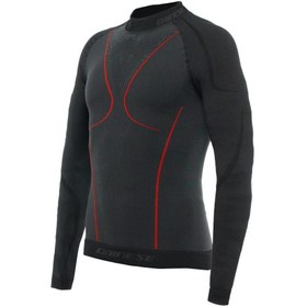 Resim Dainese Thermo LS Termal İçlik Üst Siyah Kırmızı 
