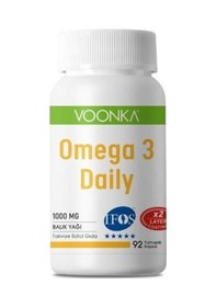 Resim Voonka Omega 3 Daily 1000 Mg 92 Yumuşak Kapsül 