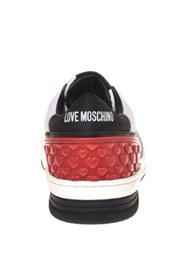 Resim Love Moschino Beyaz - Çok Renkli Kadın Sneaker JA15084G1N10D 