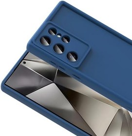 Resim Aksesuarcim Samsung Galaxy S25 Ultra Kılıf Silikon Kamera ve Darbe Korumalı Kapak Anas Koyu Yeşil 
