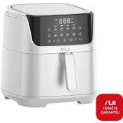 Resim Yui M25 Maxifry Pro Smart Airfryer Sıcak Hava Fritözü 