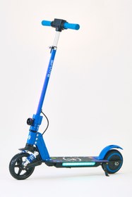 Resim SIMATE Elektrikli Çocuk Scooter 130W | 3 Kademe Hız | Ayarlanabilir Gidon | Uzun Menzil |Koruma Seti Hediye 
