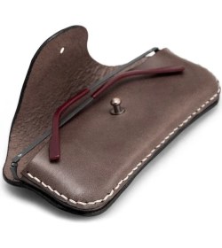 Resim Ca-Leather Hakiki Deriden El Yapımı Gözlük Kılıfı 