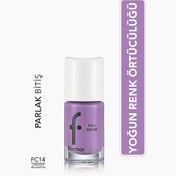 Resim Flormar Full Color Ekstra Yoğun Pigmentli Oje FC14 Lavender Relaxation 