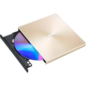 Resim ZENDRIVE-U8M SDRW-08U8M-U Harici Ultra Ince DVD Yazıcı, M-Disc, USB Type-C, Altın 