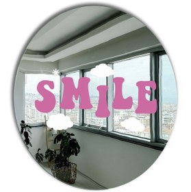 Resim Yuvarlak Ayna, Pinterest Ayna, Renkli Duvar Dekoru, Pinterest Oda Dekoru, Kırılmaz Dekorafif Ayna 