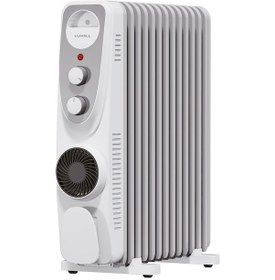 Resim Luxell Byz/gri Yağlı Radyatör 13 Dilim 