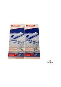 Resim Edding 143b Asetat Kalem Kesik Uç 1-3 MM 10'lu Kutu Siyah 