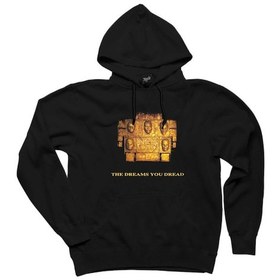 Resim Benediction the Dreams You Dread Siyah Kapşonlu Sweatshirt Siyah 