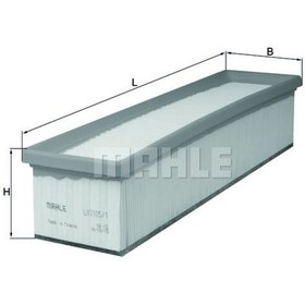 Resim MAHLE LX3105/1 Hava Filtresi (Mercedes Benz: C Serisi W205 / Om626 Bluetec 14-) 6260940004 LX31051 (WC783612) 