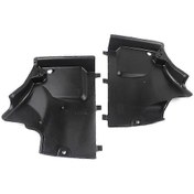 Resim 1 Çift 8k0825201e 8k0825202e Ön Alt Gövde Koruyucu Panel Kapağı Döşemesi A4 S4 A5 S5 H202411293 Siyah. 