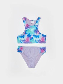 Resim LC Waikiki Lcw Eco Batik Desenli Kız Çocuk Bikini 