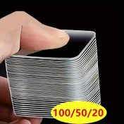 Resim Ultra Güçlü Çift Taraflı Bant - Su Geçirmez, Yeniden Kullanılabilir Yapıştırıcı Plastik, Ahşap, Beton, Cam ve Metal İçin - PVC Malzeme, Günlük Ofis Kullanımı İçin İdeal 