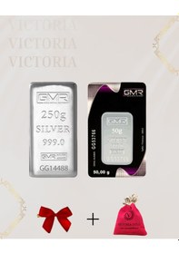 Resim Vıctorıa Gold Sertifikalı 300 Gr Külçe Gümüş 999 Ayar 