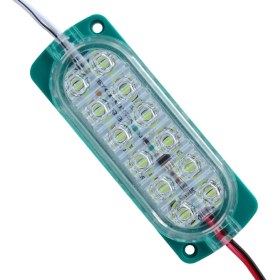 Resim Parlak Yanıp Sönen Yeşil Modül LED 2835 24 Volt 1.2 Watt 