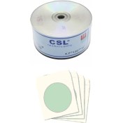 Resim Csl Boş Cd-R 700MB-80MIN 52X 50 Adet ve CD Zarfı 50 Adet 