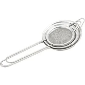 Resim Home MTF.04009.00 Paslanmaz Çelik 3 Boy Çay Süzgeçi, Standart, Medium 