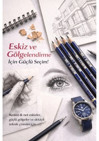 Resim Sketch Serisi 4 Lü Dereceli Çizim Kalem Seti 2b-2b-3b-4b Eskiz Ve Gölgelendirme İçin Profesyonel 
