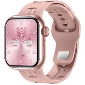 Resim HK9 Mini Pembe Kasa Pembe Kordon BT Çağrı Fonksiyonlu Akıllı Saat Torima